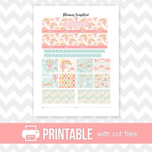 Free August Planner Printables Stickers