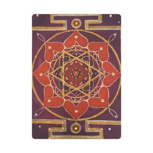 Ik hou van Mandala Pokerkaarten