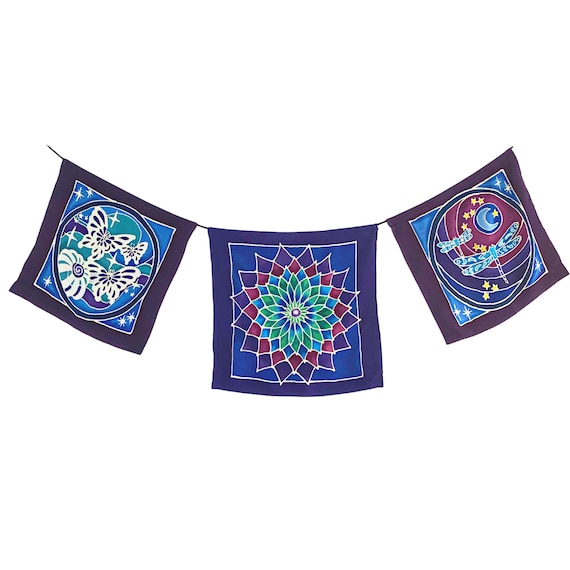 Dragonfly Hand Batiked Wall Hangings Dragonfly Hand Batiked Wall Hangings