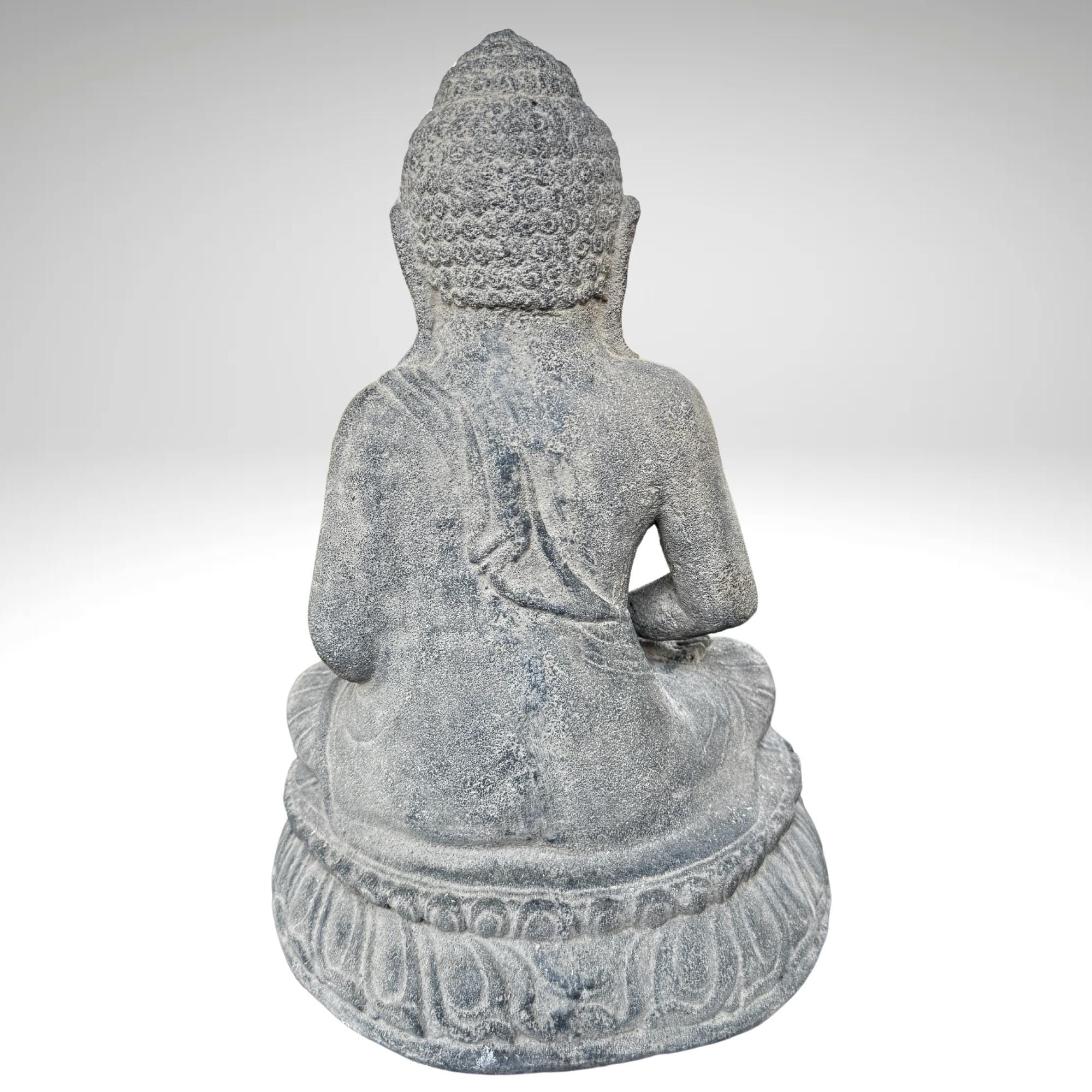 Dhyana Buddha Garden Statue Stone Sculpture Buddhist Bali Yard Art Cast ...