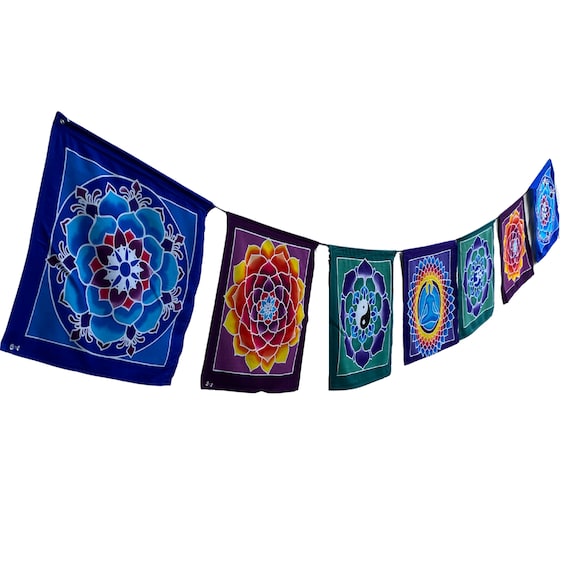 Om Mandala Hand Batiked Wall Hangings Om Mandala Hand Batiked Wall Hangings