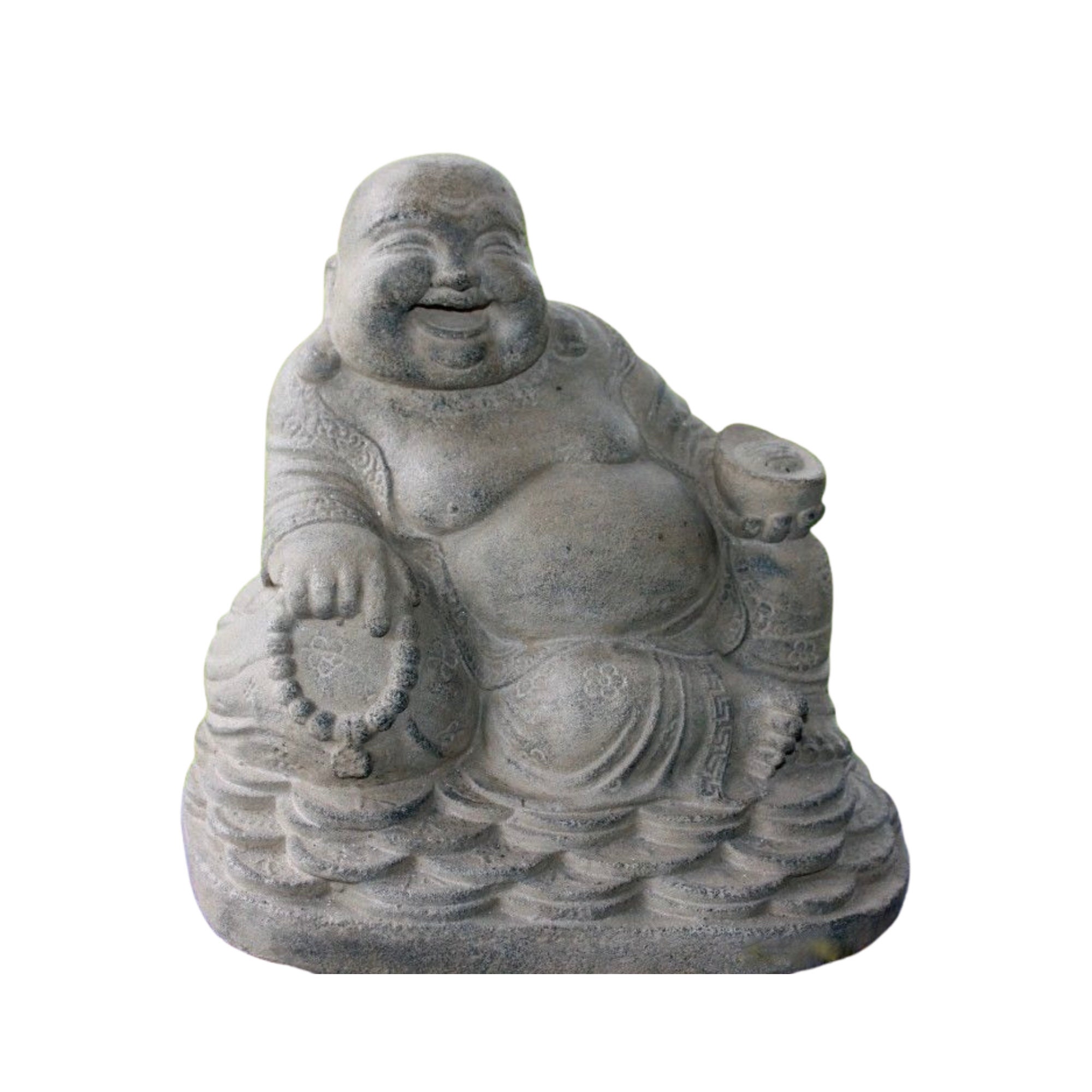 Hotei Budai Prosperity Laughing Buddha Garden Statue Handmade