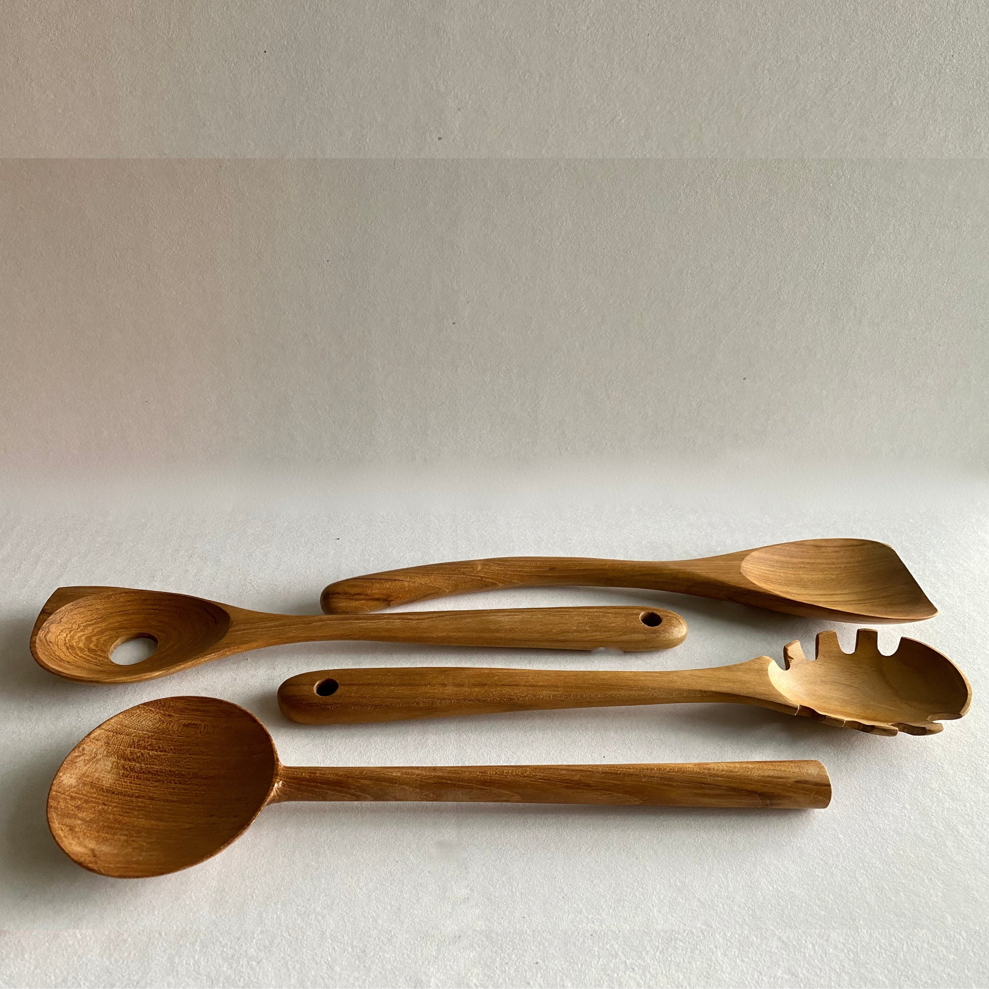Littledeer Omelette Spatula  Wood utensils, Wood spoon, Diy
