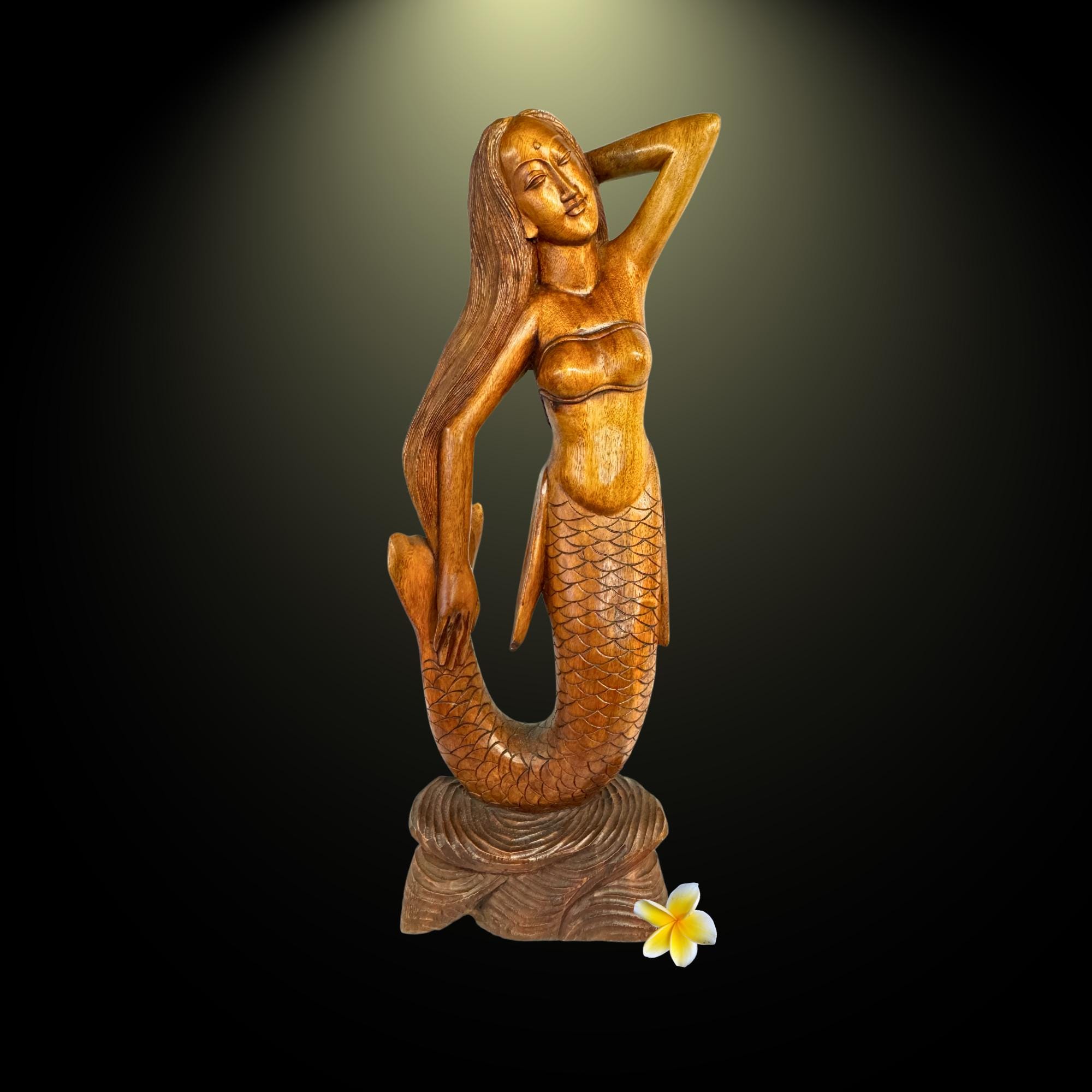 Mermaid Wood Carving Mermaid Wood Carving