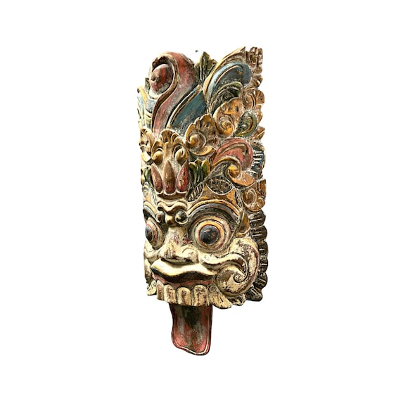 Hand Carved & Painted Boma Masks Hand Carved & Painted Boma Masks
