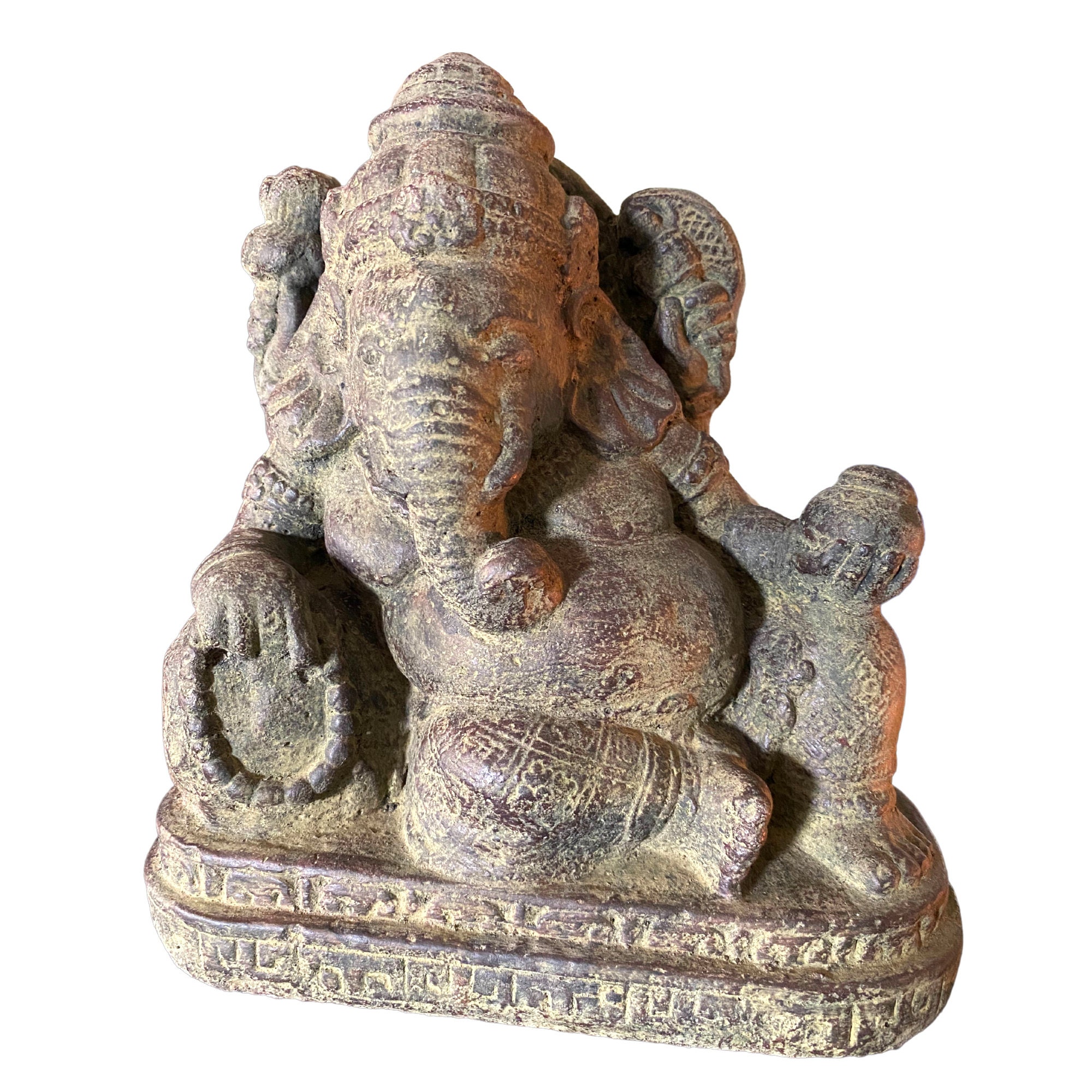 Shri Ganesha Reclining Statue Garden statuary Remover | Etsy