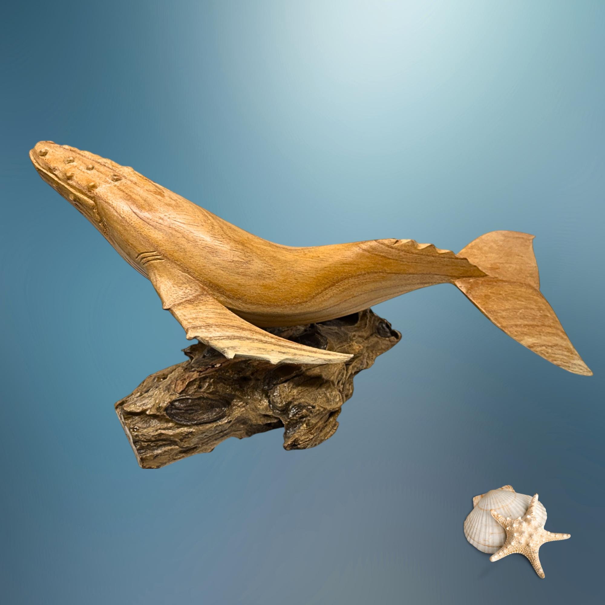 Humpback Whale Wood Carving - Etsy