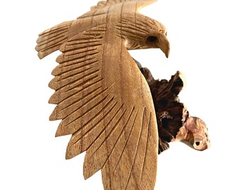 Tête d'éléphant XL en bois sculpté à la main 🐘 | Kaufen auf