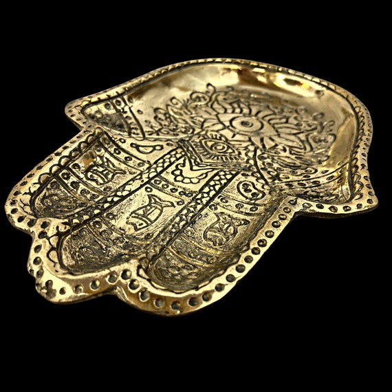 Bronze Hamsa Tray Bronze Hamsa Tray