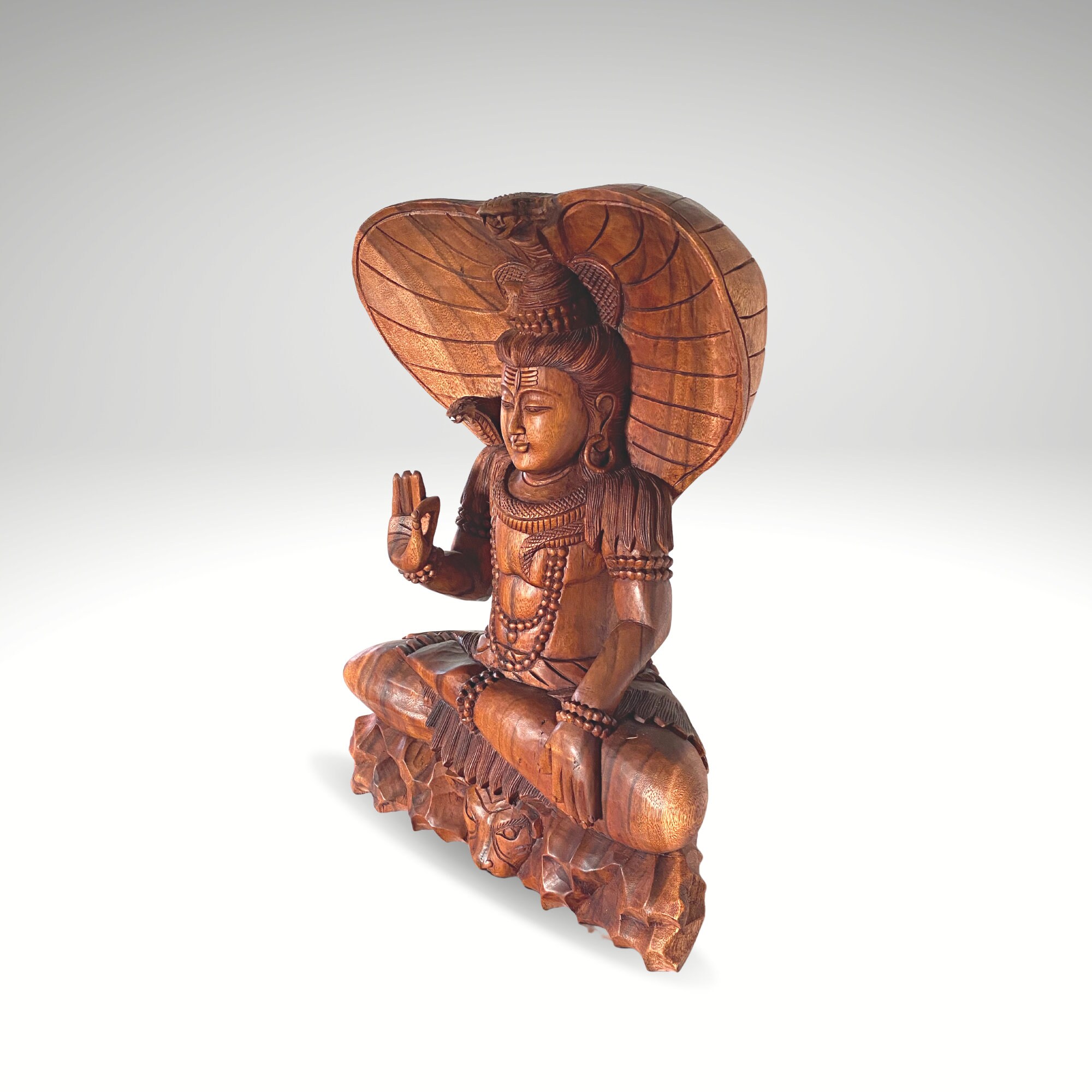 Shiva and Cobra Carving Shiva and Cobra Carving