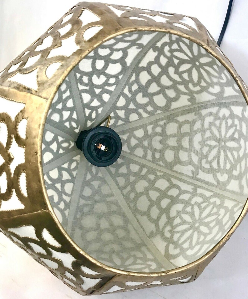 Bohemian Lotus Swag Lamp Hanging Teardrop Moroccan Lantern Etsy