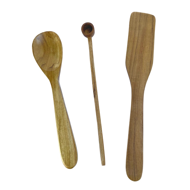 acadiaworldtraders2 Teak Wood Kitchen Utensil - Thumbnail 4