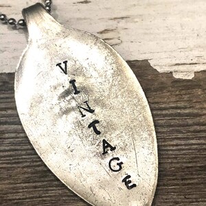 Vintage Spoon Necklace 28&quot; Long