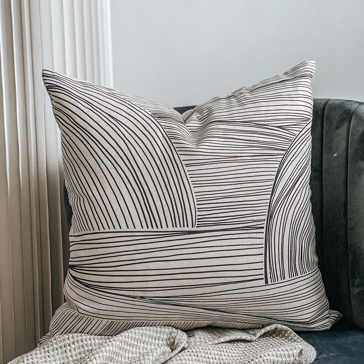 Abstract Cushion Cover Printed Pillow 