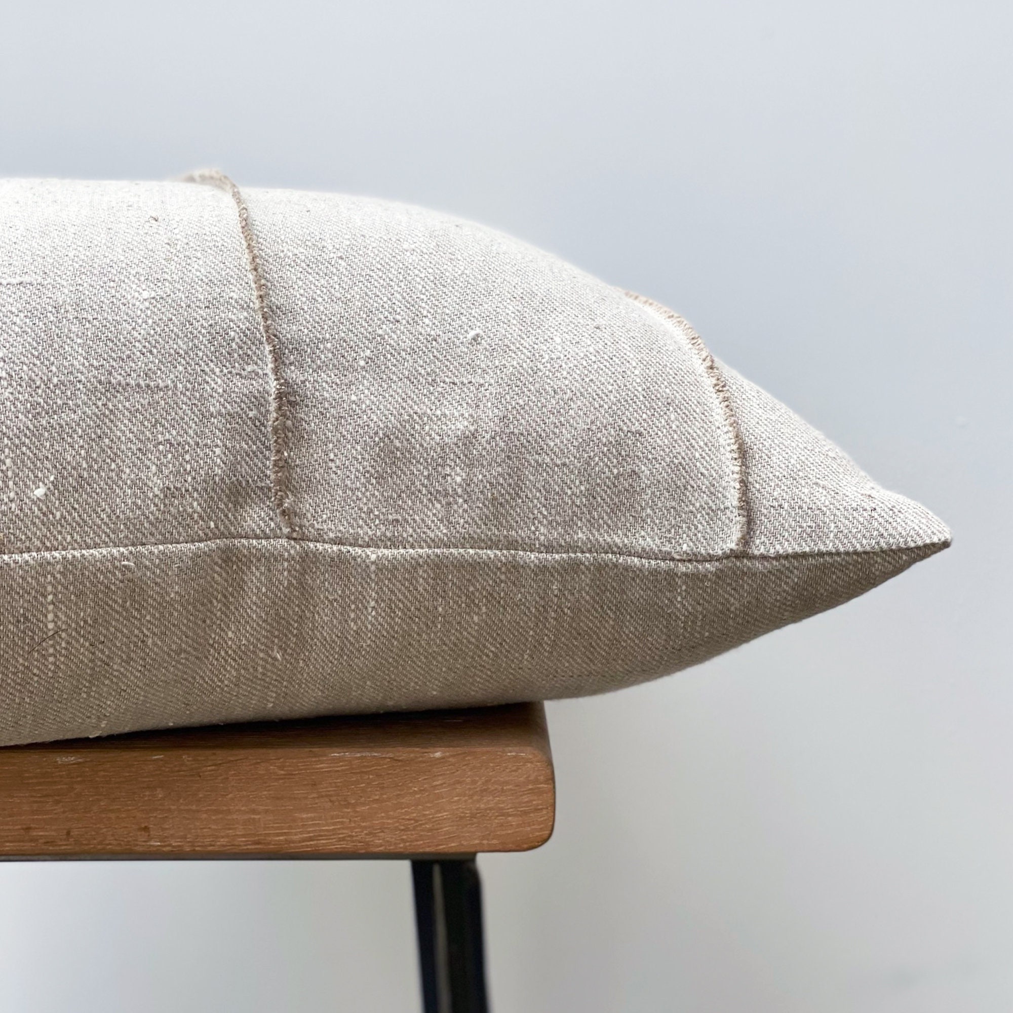 Eco Friendly Cushion Case 18x18inch Linen Square Pillow Etsy