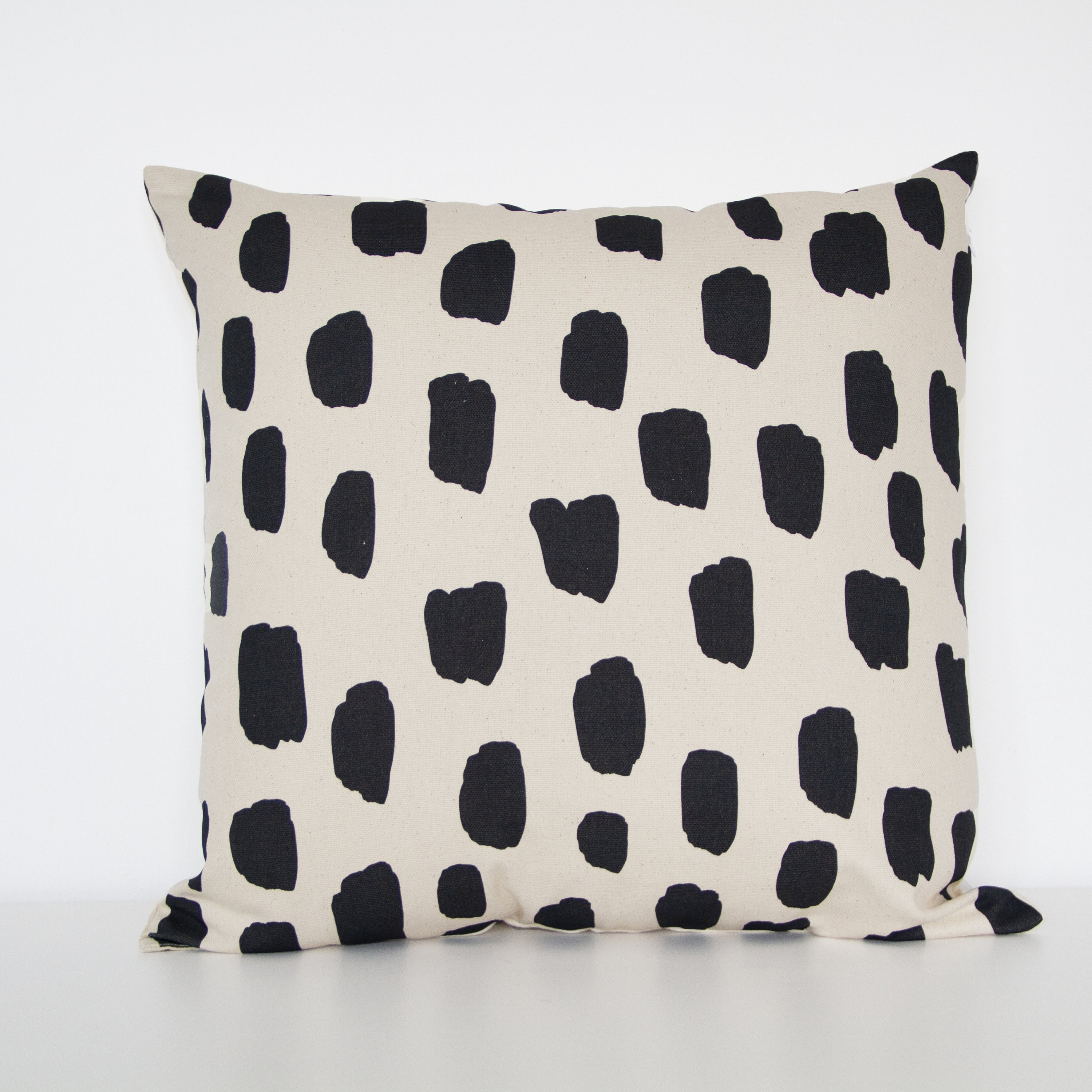 Dalmatian Print Pillow Case Monochrome Cushion Cover 18x18 Etsy