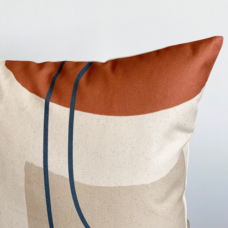 Abstract Print Cushion Square Cushion Cover Armchairs Etsy