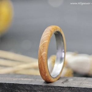 Rings Ring oak wood Ring made of wood Wooden ring Wedding ring Engagement ring Friendship ring handmade natural jewelry Wedding rings handmade