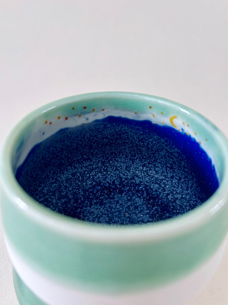 Hugging Moon 抱月 Grande Cup Handmade Ceramics The Moon The Sea image 2