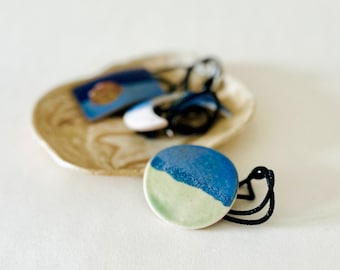 Ceramics Moon Hairband | Be present | Handmade Ceramics | The Moon The Sea