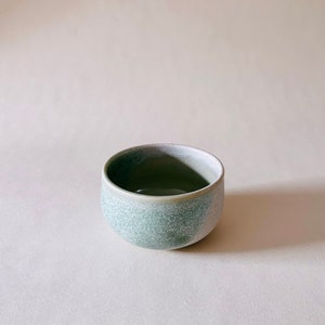 Tranquil Night 靜靜 Petit Cup Handmade Ceramics The Moon The Sea image 3