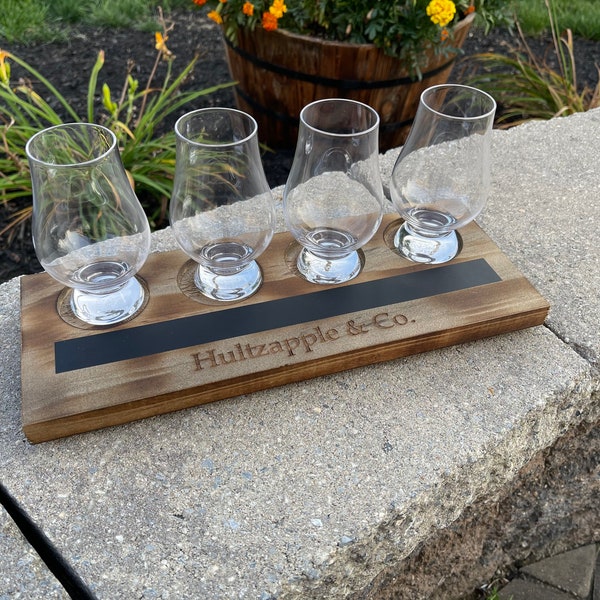 Personalized Whiskey Flight, Wine Flight