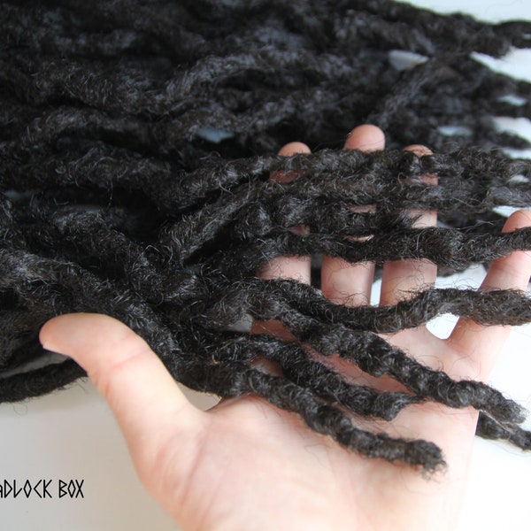 High Quality Realistic Hand Crocheted Dreadlock * Faux loc * Dread Ombre * Faux Dreadlock * Curly * Faux Loc * Synthetic Set * Synthetische