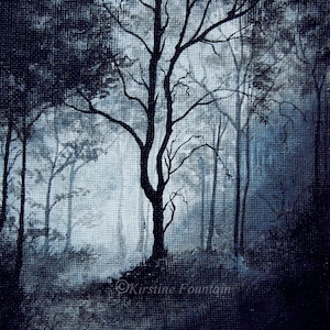 Between Light and Shadow A4 Print