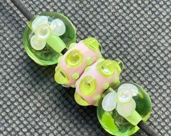 Lampwork Beads - Glass Jewelry - Artisan Glass Beads - Glass Pendant - Lampwork Glass Beads - Glass Necklace - Lampwork Focal Bead - OOAK