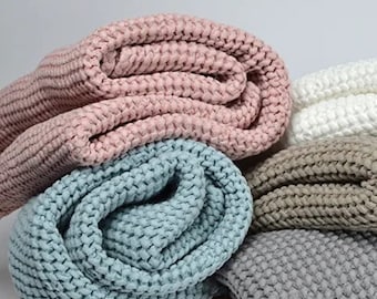 Coperta per bambini in waffle, coperta per neonati in lino, coperta per vivaio in lino morbido, coperta per bambini in lino waffle