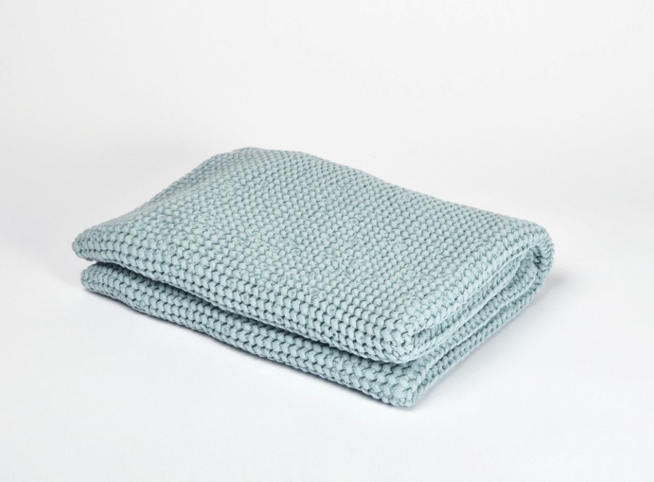 Copertina Neonato Super Morbida - Tessuto A Nido D'Ape 75x90 Cm - Foto 2