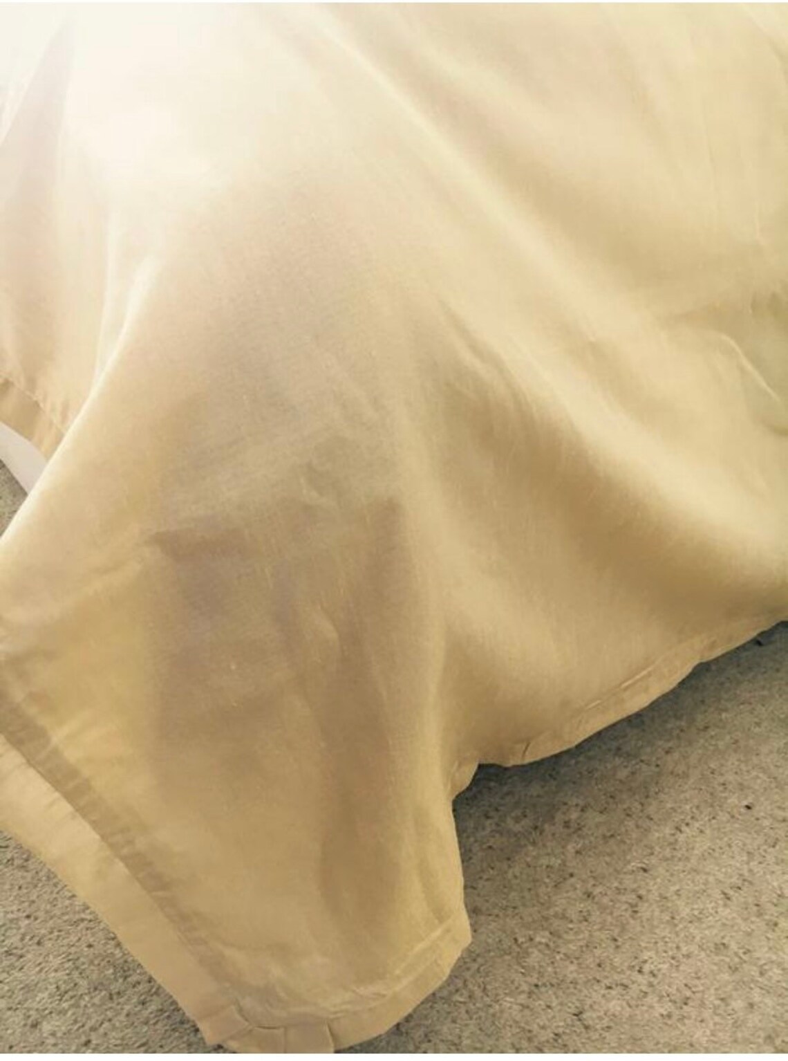 Dupioni Silk Queen Size Duvet Cover With Two Pillow Covers Etsy