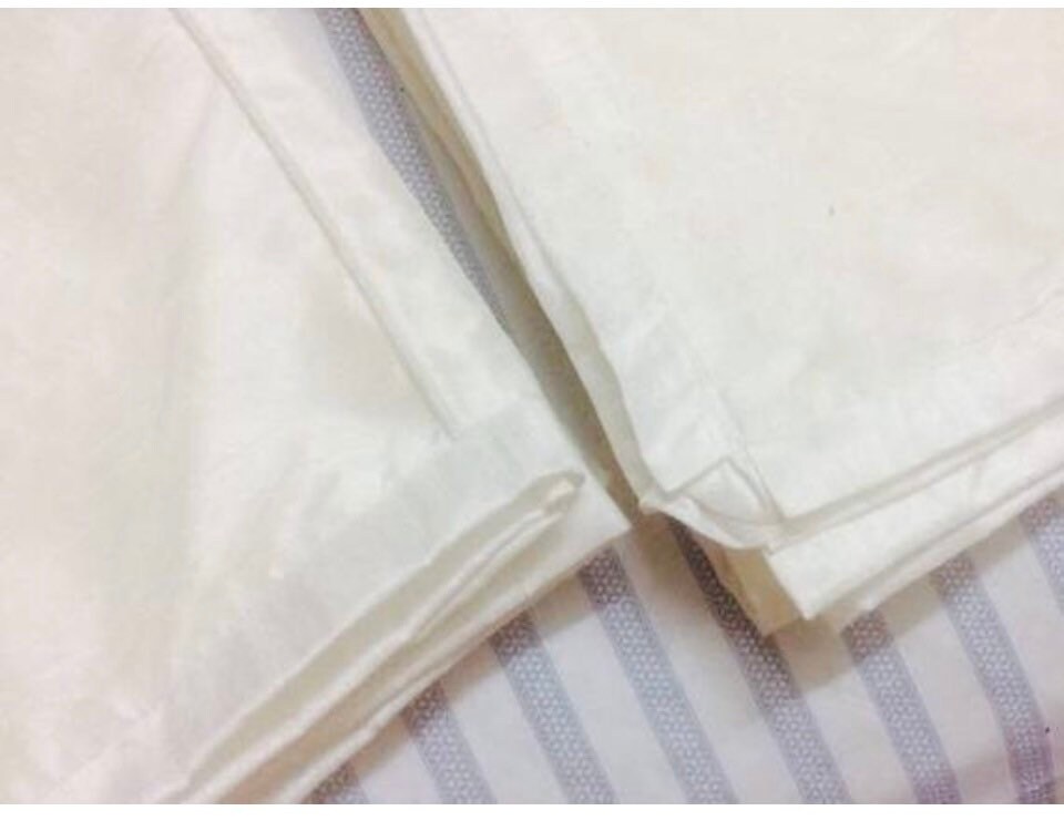 Dupioni Silk Queen Size Duvet Cover With Two Pillow Covers Etsy