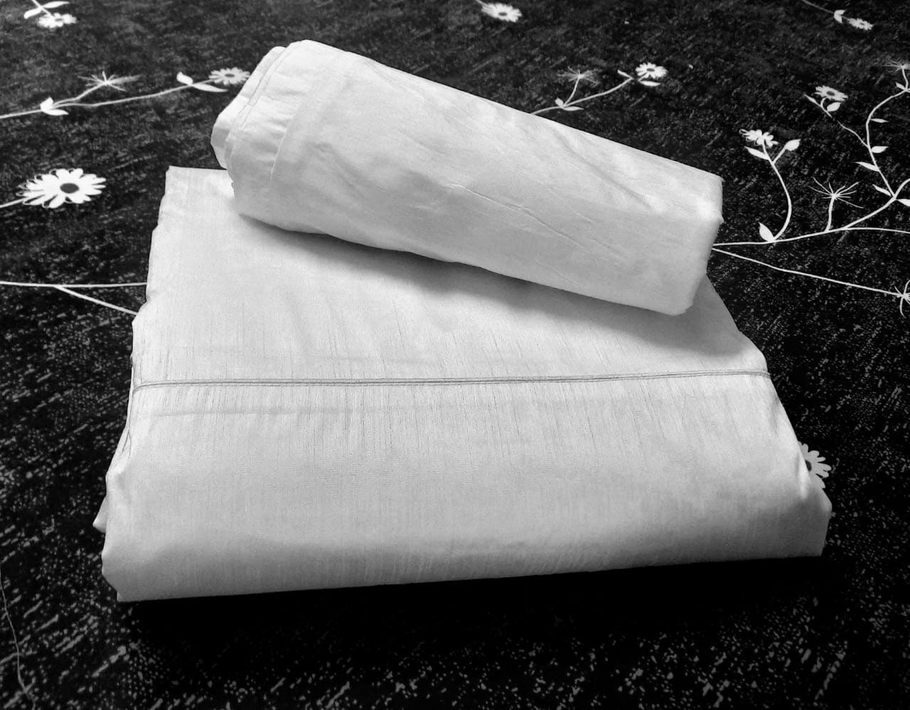 Dupioni Silk Queen Size Duvet Cover With Two Pillow Covers Etsy