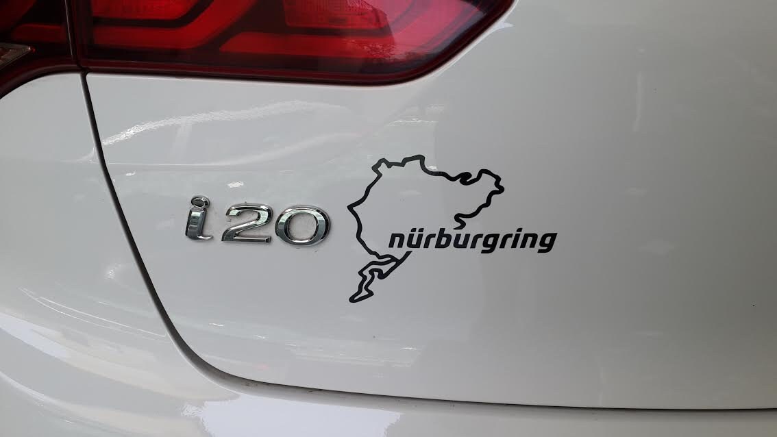 Nurst Racing Logo Nurburgring Race Track Old Logo Stickers for Cars - Etsy