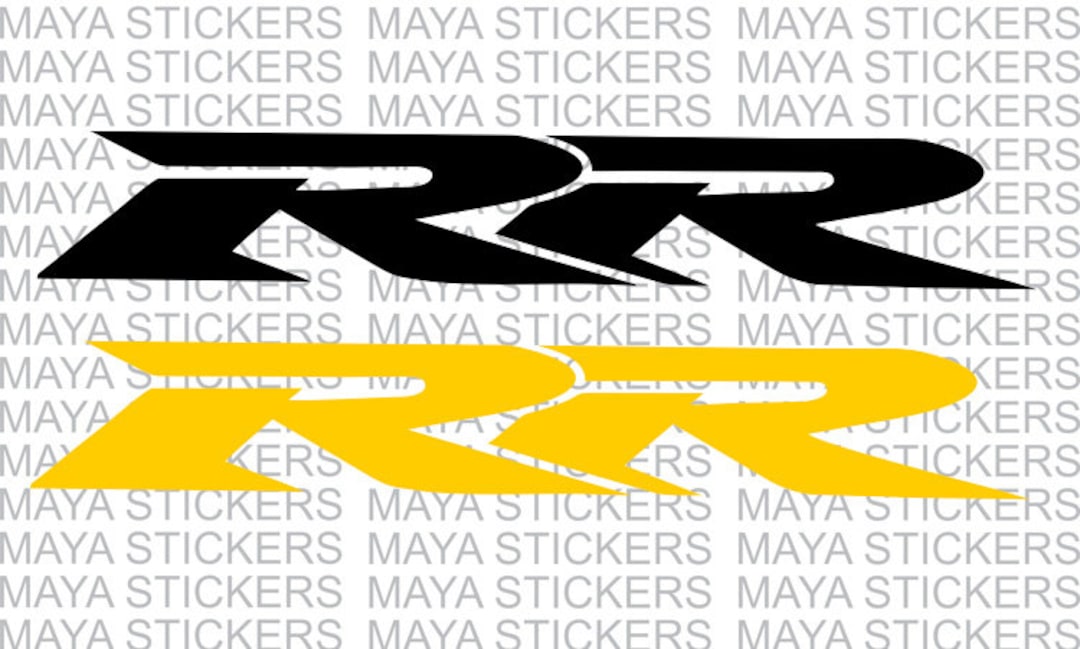 H And R Sticker 2 X Hon Da RR Logo Stickers for Motorcycles and Helmets - Etsy