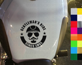 Klistermärke med Royal Enfield-motiv för gentlemän sedan 1901