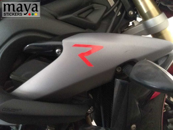 Tripple R Sticker Triumph Street Triple Logo Sticker In Custom Colors And Sizes