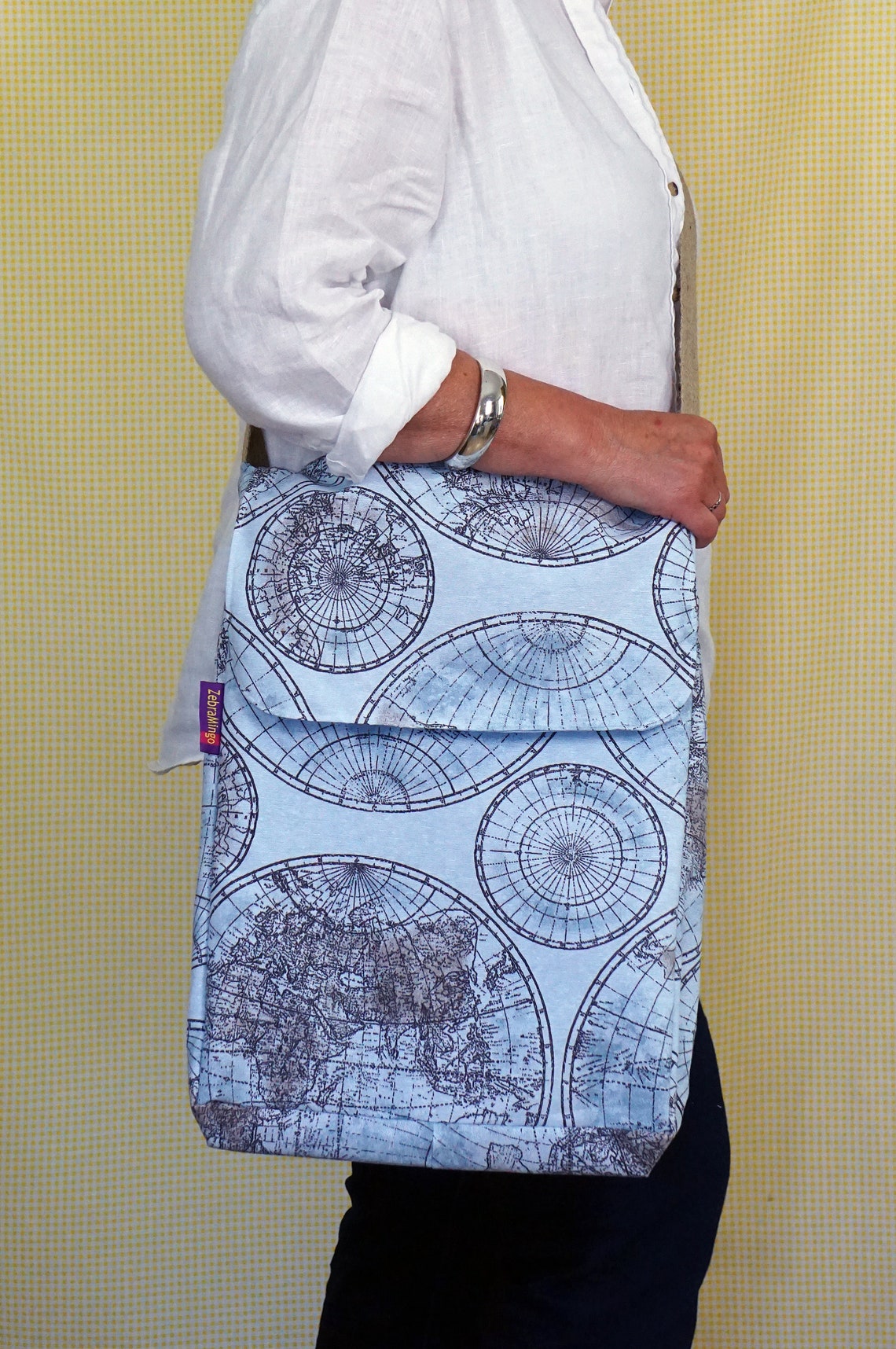 Sketchbook Bag Maps Gift Art Bag A3 Sketchbook Bag Gifts Etsy