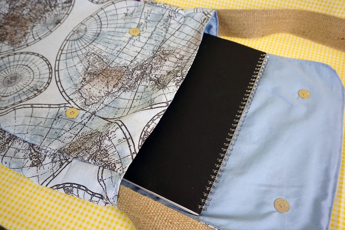 Sketchbook Bag Maps Gift Art Bag A3 Sketchbook Bag Gifts Etsy