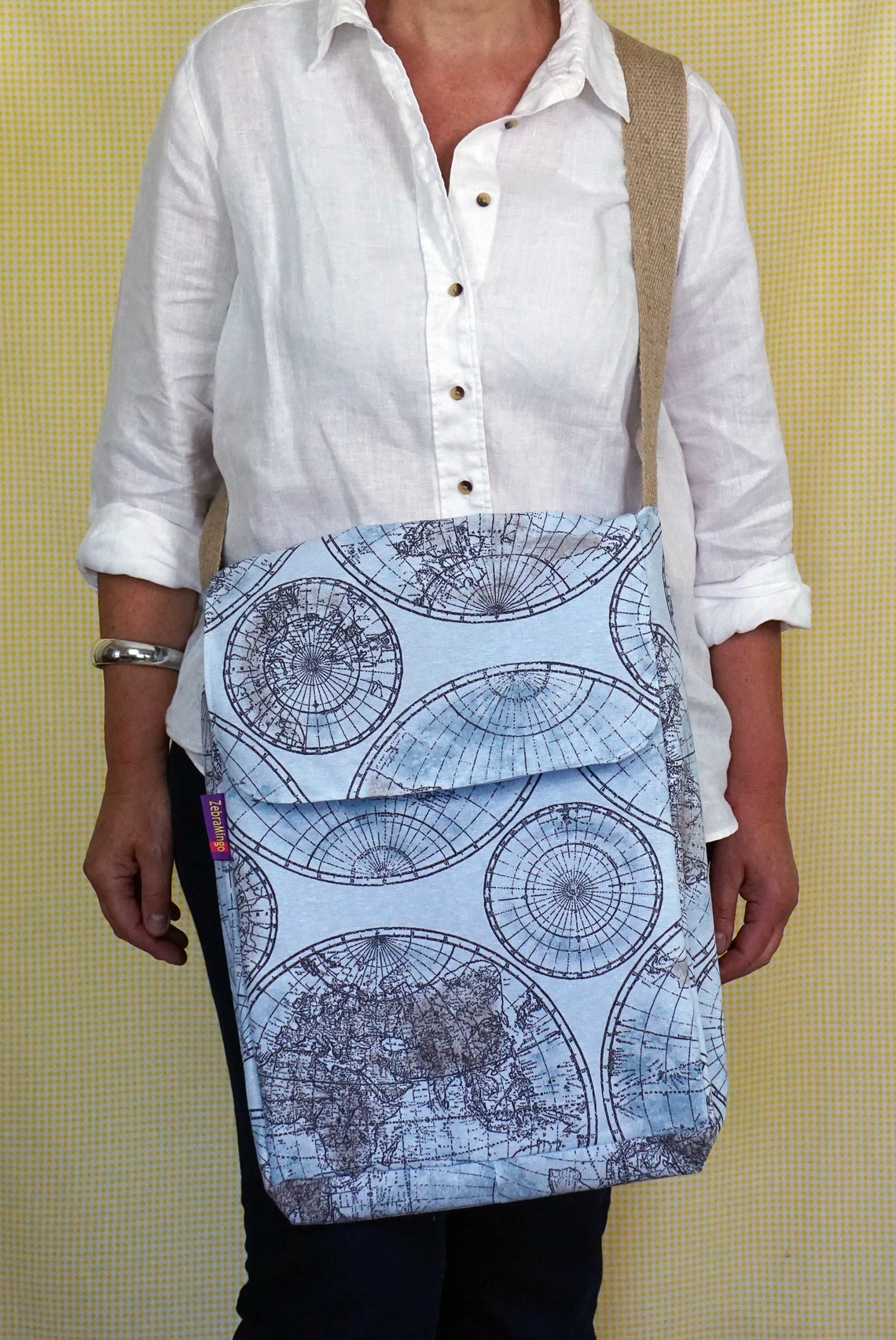 Sketchbook Bag Maps Gift Art Bag A3 Sketchbook Bag Gifts Etsy