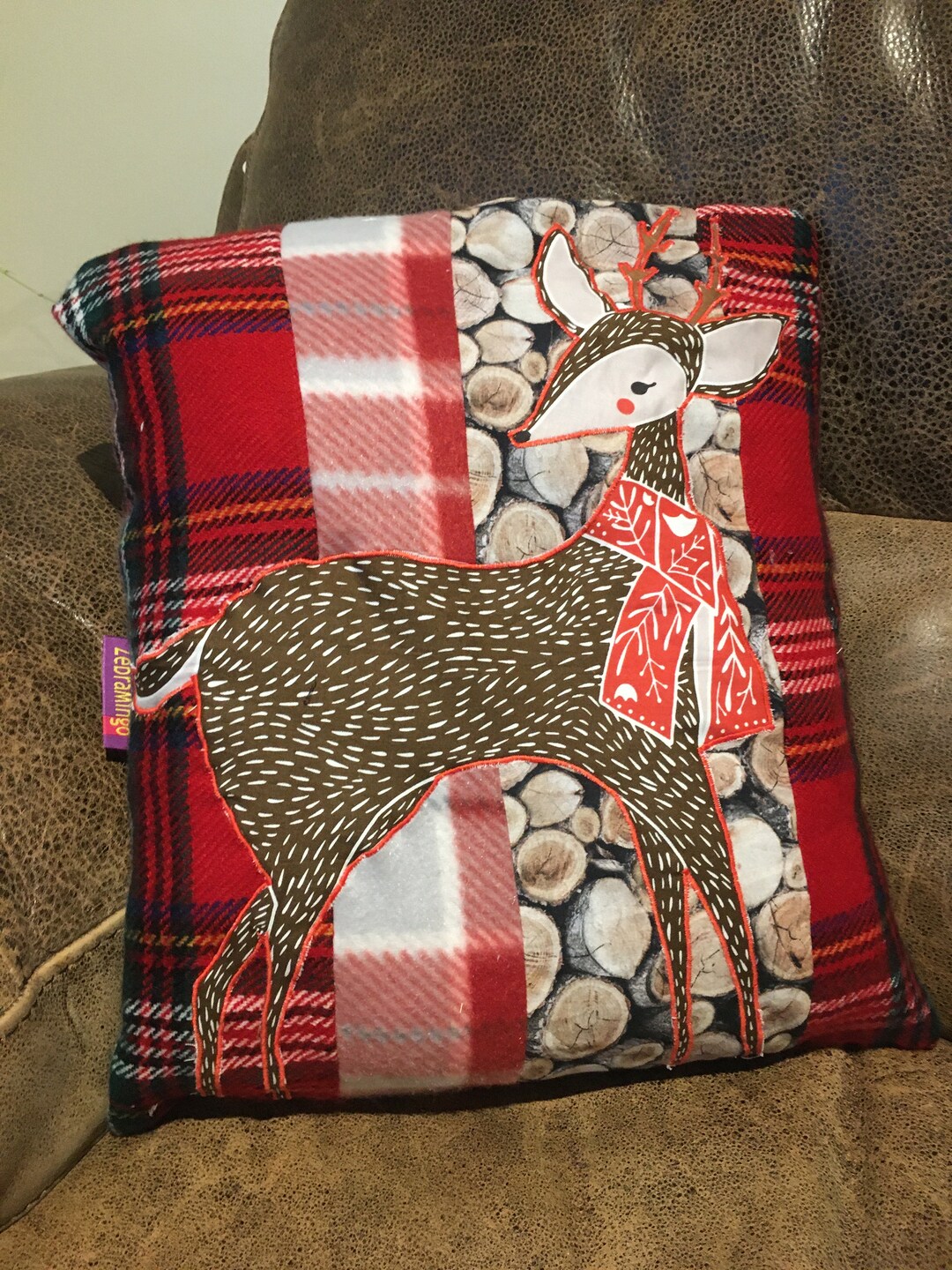 Reading Cushion Reading Pillow Deer Cushion Bookworm Gift Etsy