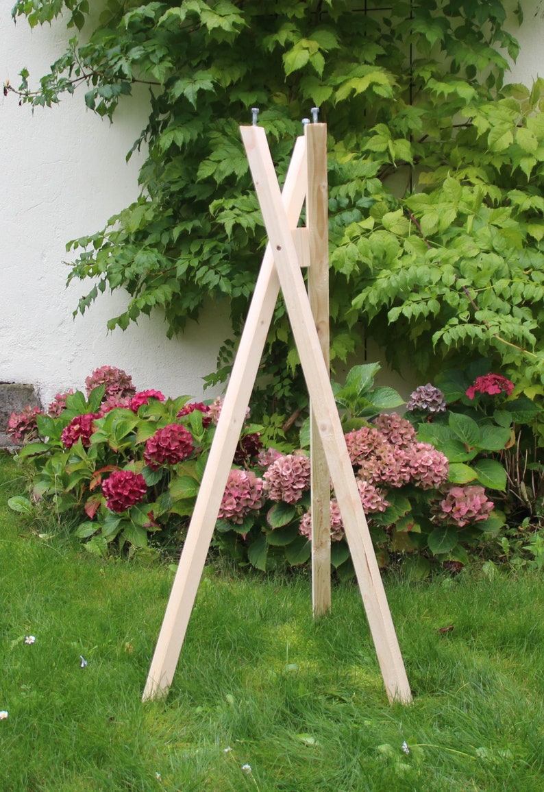 Ständer für Vogelhäuser behandelt, Stand for birdhouse unbehandelt