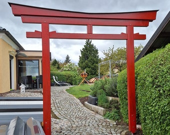 Torii-Das heilige Japanische Tor, XXL Torii, Budda, Japanischer Garten, Holzkunst