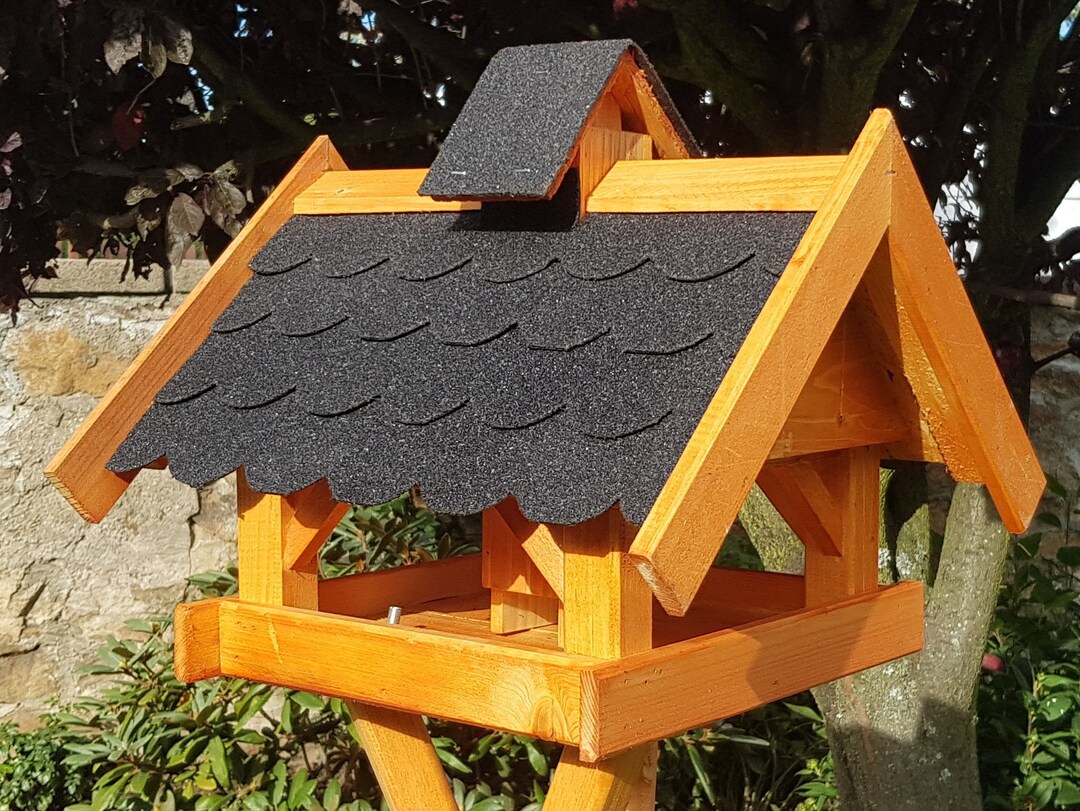 Großes Vogelhaus mit Solar viereckig Birdhouse quadrangular Etsy.de