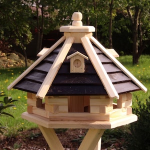 Wooden birdhouse Birdhouse Type 21 Brown