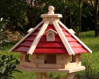 Vogelhaus aus Holz mit Solar Birdhouse Typ 21