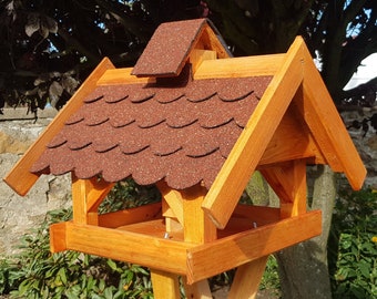 Großes Vogelhaus viereckig Birdhouse quadrangular Typ 34