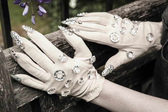 Crystal Claw Gloves Swarovski Couture 