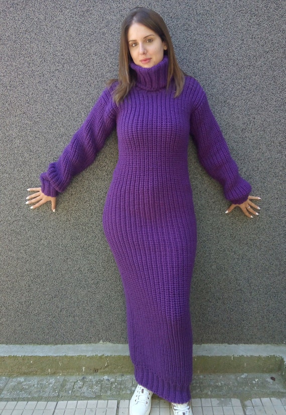 Wool Dress Knit Sweater Dress ...